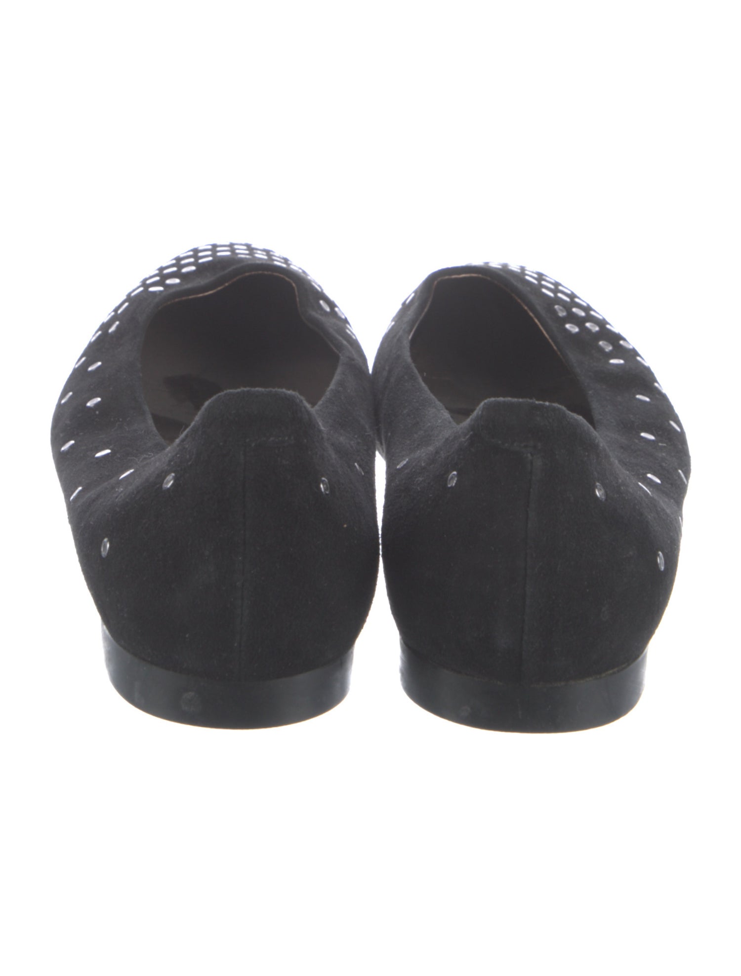 AGL Suede Studded Accents Flats